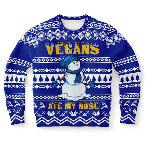 Funny Christmas Sweatshirt For Vegans