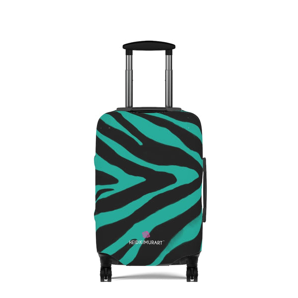 Copy of Blue Zebra Print Luggage Cover