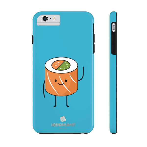 Salmon Sushi Print Phone Case, Food Art Case Mate Tough Phone Cases-Made in USA - Heidikimurart Limited 