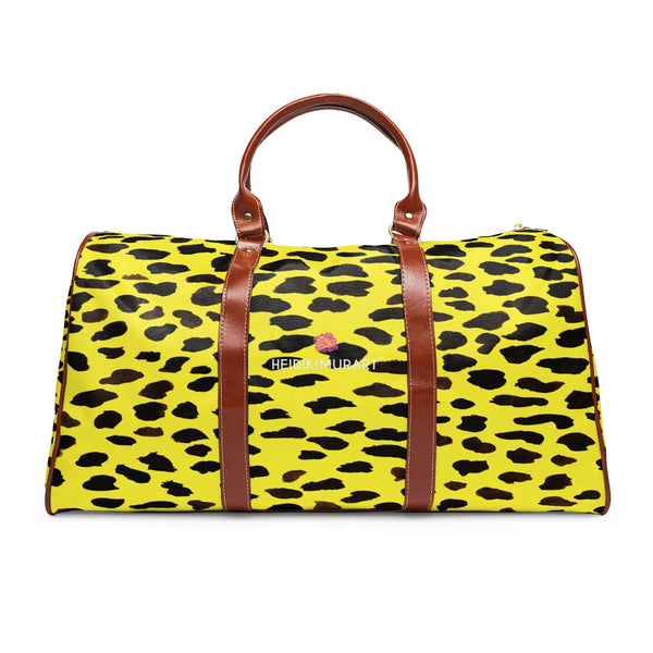 Cow Print Waterproof Travel Bag