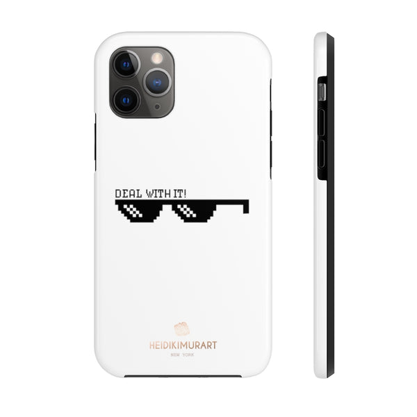 Sunglasses Funny Print Phone Case, Humor Case Mate Tough Phone Cases-Made in USA - Heidikimurart Limited 