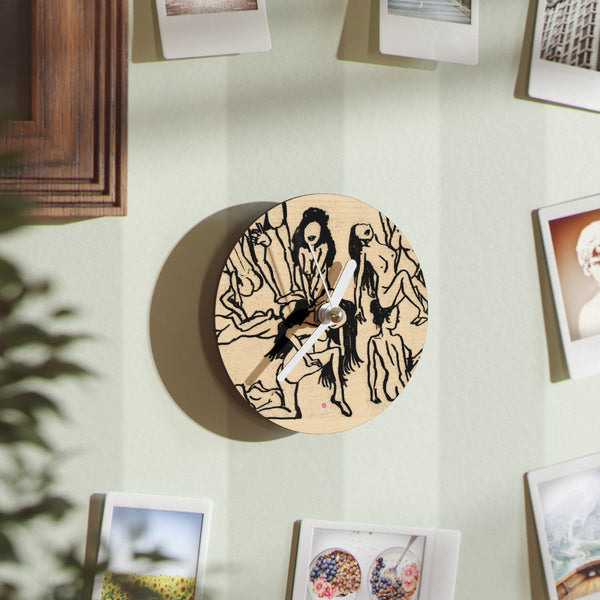 Nude Art Fun Wall Clocks