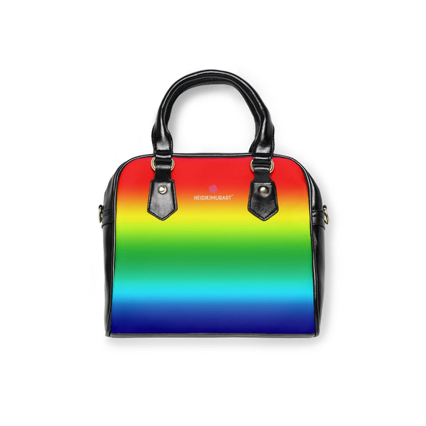 Rainbow Ladies' Shoulder Handbag