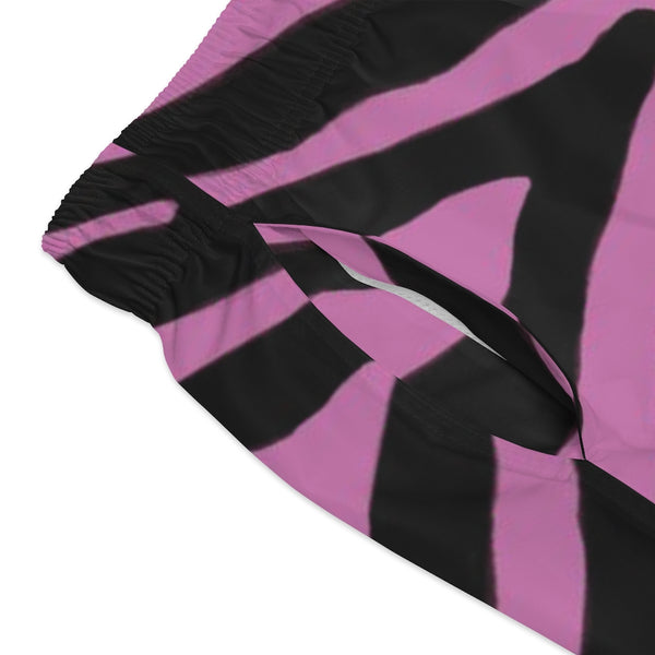 Pink Zebra Men's Swim Trunks