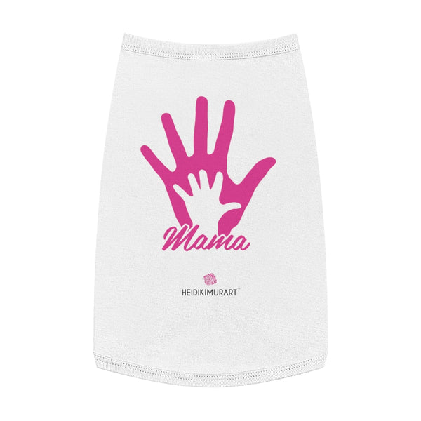 Best Pet Tank Top For Dog/ Cat, Pink Palm Hands Mom Premium Cotton Pet Clothing For Cat/ Dog Moms, For Medium, Large, Extra Large Dogs/ Cats, (Size: M, L, XL)-Printed in USA, Tank Top For Dogs Puppies Cats, Dog Tank Tops, Dog Clothes, Dog Cat Suit/ Tshirt, T-Shirts For Dogs, Dog, Cat Tank Tops, Pet Clothing, Pet Tops, Dog Outfit Shirt, Dog Cat Sweater, Gift Dog Cat Mom Dad, Pet Dog Fashion 