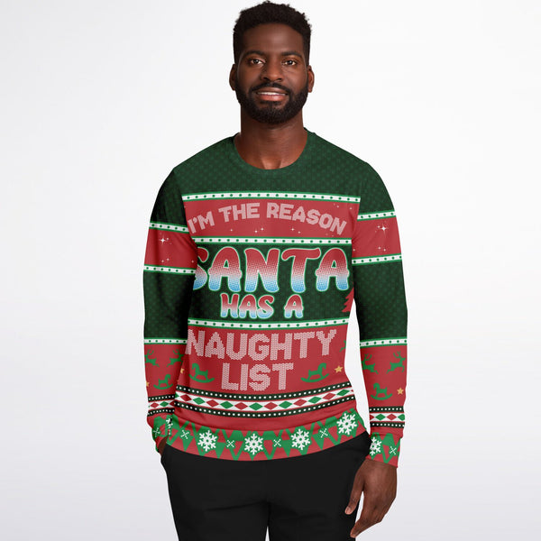 Naughty Christmas Unisex Sweatshirt