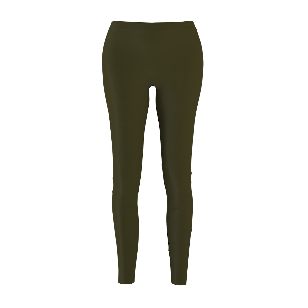 Seaweed Grayish Green Classic Solid Color Women's Casual Leggings-Made in USA-Casual Leggings-M-Heidi Kimura Art LLC Seaweed Green Ladies' Tights, Seaweed Grayish Green Classic Solid Color Modern Essential Skinny Fit Polyester Brushed Suede Soft and Comfy Premium Quality Women's Casual Leggings-Made in USA (US Size: XS-2XL)