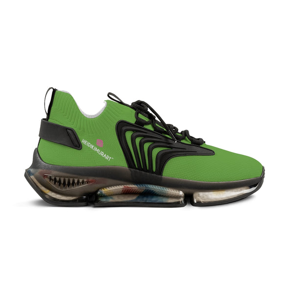 Light Green Color Men's Shoes, Solid Color Best Comfy Men's Mesh Sports Sneakers Shoes (US Size: 5-12)