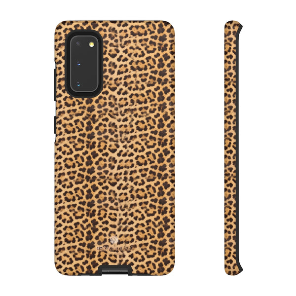 Leopard Animal Print Tough Cases, Designer Phone Case-Made in USA-Phone Case-Printify-Samsung Galaxy S20-Glossy-Heidi Kimura Art LLC