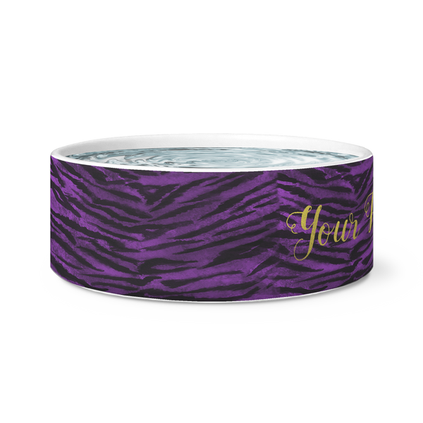 Extra Large 7.5" x 3.5" Dog Pet's Bowl for your Cats/ Dogs Animal Pets - Made in USA-Dog Bowls-Heidi Kimura Art LLC