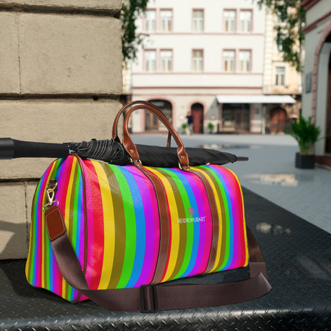 Rainbow Bright Waterproof Travel Bag