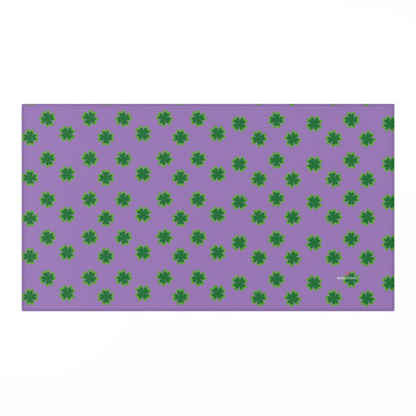 Purple Green Clover Dornier Rug