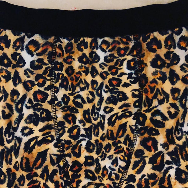 Brown Leopard Men's Trunks, Animal Print Men's Boxer Briefs Underwear (US Size: XS-3XL)