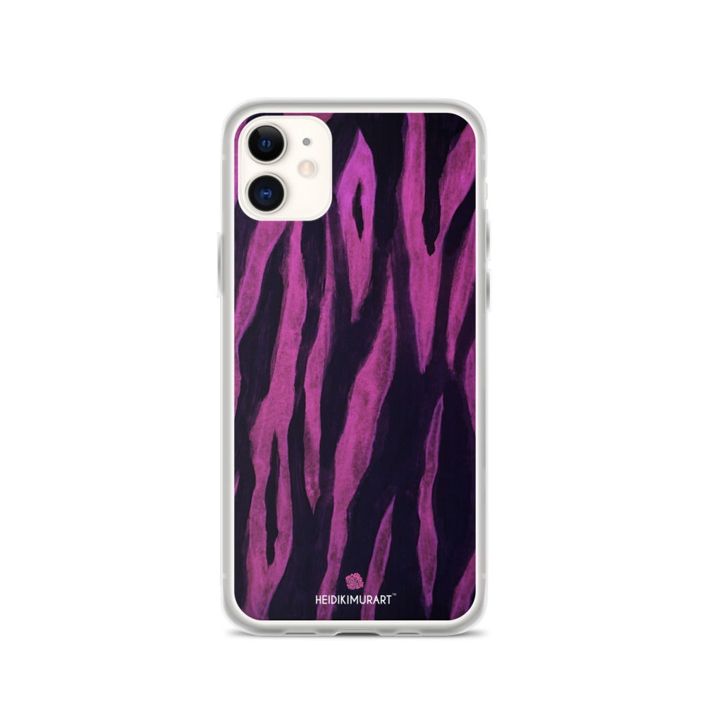 Pink Tiger Stripes iPhone Case