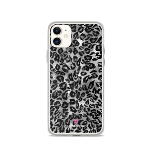 Grey Leopard iPhone Case