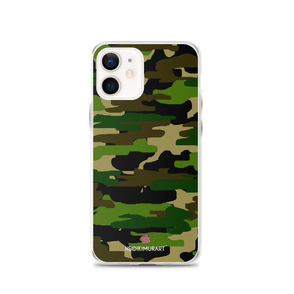 Green Camo iPhone Case