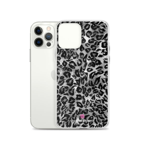 Grey Leopard iPhone Case