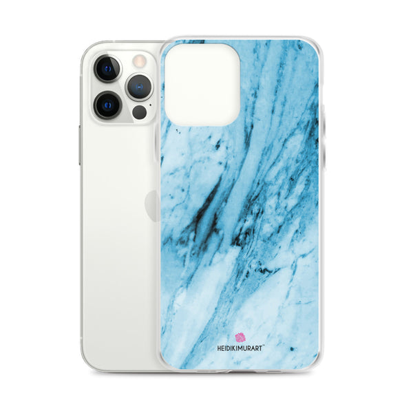 Blue Marble Print iPhone Case