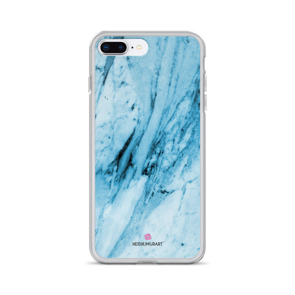 Blue Marble Print iPhone Case