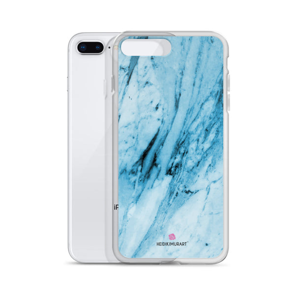 Blue Marble Print iPhone Case