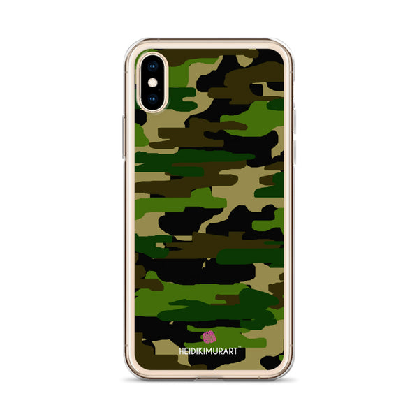 Green Camo iPhone Case