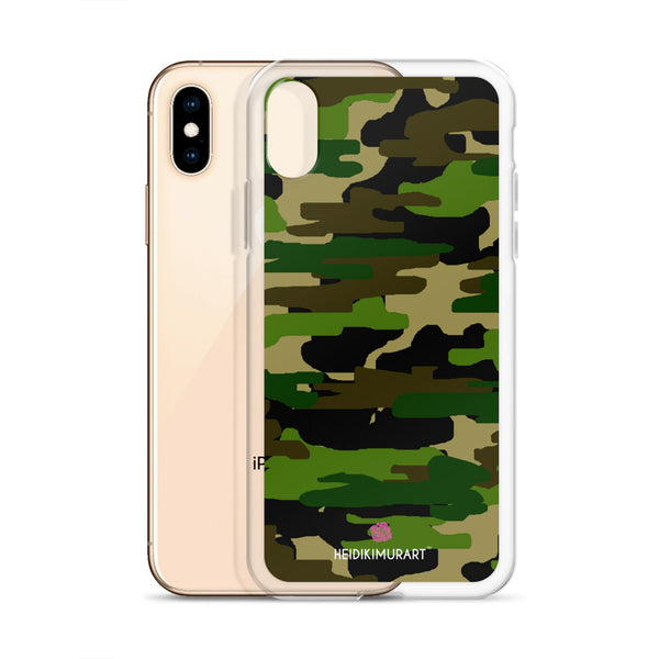 Green Camo iPhone Case