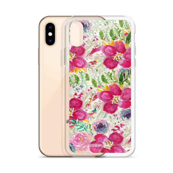 Mixed Pink Floral iPhone Case
