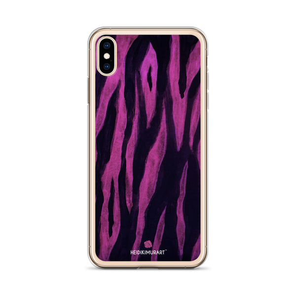 Pink Tiger Stripes iPhone Case