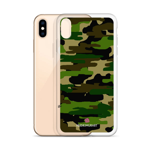 Green Camo iPhone Case