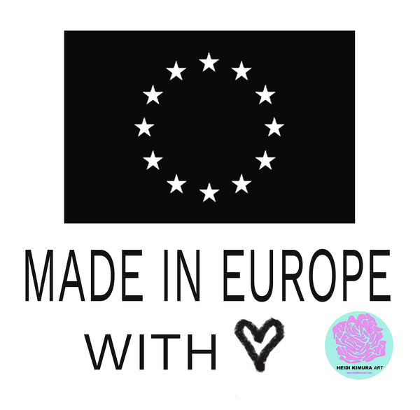 Black Sprinkle Print Women's Unisex Hoodie Long Sleeve Sweatshirt Pullover-Made in EU-Women's Hoodie-Heidi Kimura Art LLC