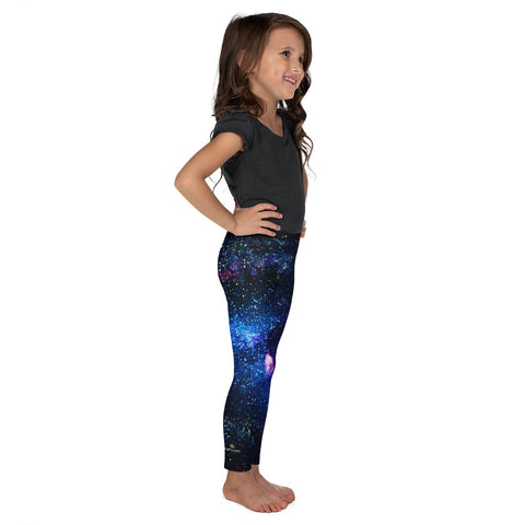 Galaxy Outer Space Print Premium Kid's Leggings Running Tights- Made in USA/ EU-Kid's Leggings-Heidi Kimura Art LLC Galaxy Outer Space Girl's Tights, Galaxy Outer Space Print Designer Kid's Girl's Leggings Active Wear 38-40 UPF Fitness Workout Gym Wear Running Tights, Comfy Stretchy Pants (2T-7) Made in USA/EU, Girls' Leggings & Pants, Leggings For Girls, Designer Girls Leggings Tights, Leggings For Girl Child