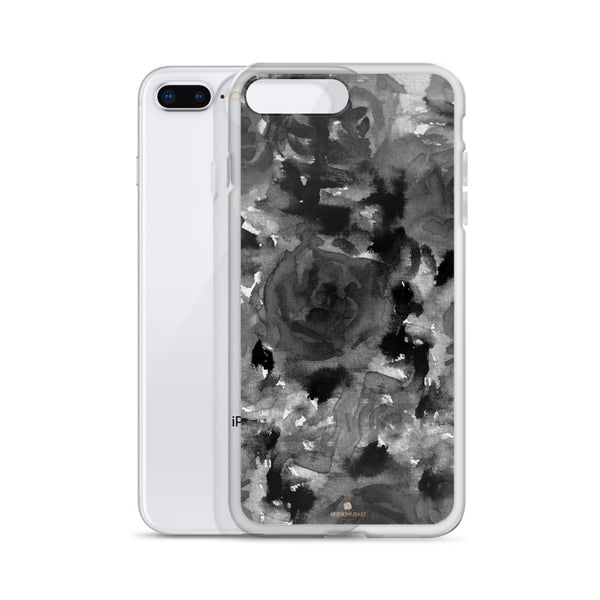 Crow Black Rose Floral, iPhone X | XS | XR | XS Max | 8 | 8+ | 7| 7+ |6/6S | 6+/6S+ Case- Made in USA-Phone Case-Heidi Kimura Art LLC