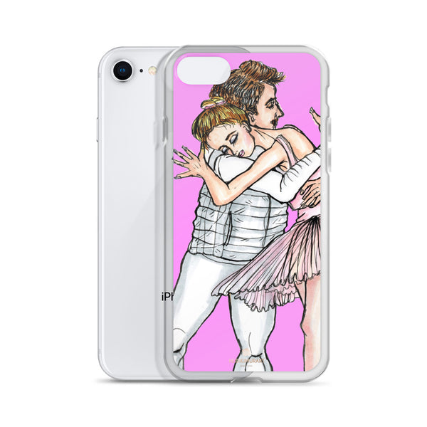 Dancing Ballet Couple, iPhone X | XS | XR | XS Max | 8 | 8+ | 7| 7+ |6/6S | 6+/6S+ Case- Made in USA-Phone Case-Heidi Kimura Art LLC