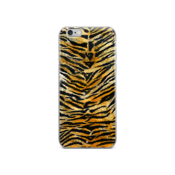 Faux Tiger Stripe Print, iPhone X | 8 | 8+ | 7| 7+ |6/6S | 6+/6S+ Case- Made in USA/Europe-Phone Case-iPhone 6/6s-Heidi Kimura Art LLC