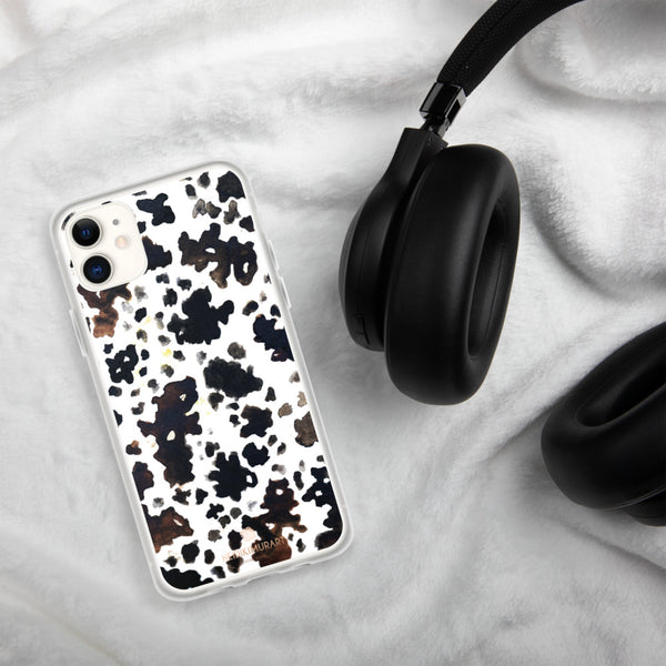 Cow Animal Print iPhone Case, BPA-Free Phone Case-Printed in USA/EU-Heidi Kimura Art LLC-Heidi Kimura Art LLC