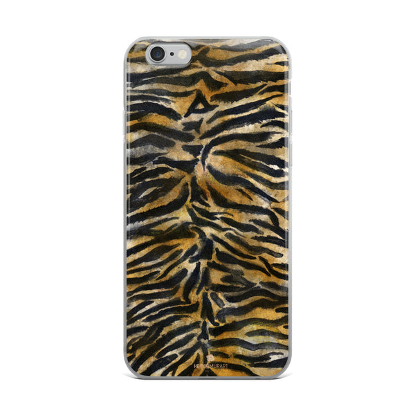 Tiger Stripe Skin Print, iPhone X | XS | XR | XS Max | 8 | 8+ | 7| 7+ |6/6S | 6+/6S+ Case- Made in USA-Phone Case-iPhone 6 Plus/6s Plus-Heidi Kimura Art LLC