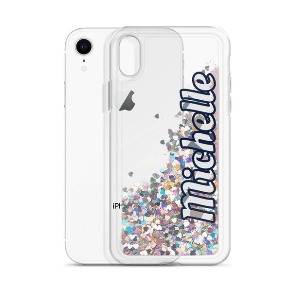 Liquid Glitter Phone Case-Heidi Kimura Art LLC-Pink-iPhone XR-Heidi Kimura Art LLC