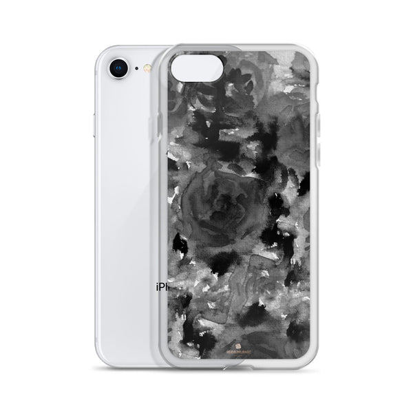 Crow Black Rose Floral, iPhone X | XS | XR | XS Max | 8 | 8+ | 7| 7+ |6/6S | 6+/6S+ Case- Made in USA-Phone Case-Heidi Kimura Art LLC