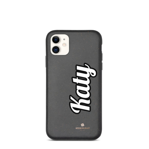 Custom Name Eco-Friendly iPhone Case, Biodegradable Phone Case-Heidi Kimura Art LLC-iPhone 11-Heidi Kimura Art LLC
