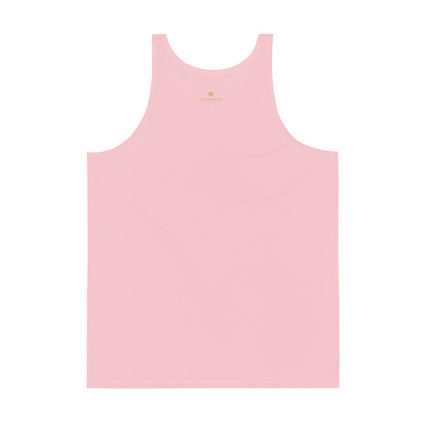 Light Ballet Pink Solid Color Premium Unisex Men's or Women's Tank Top-Made in USA-Men's Tank Top-Heidi Kimura Art LLC
