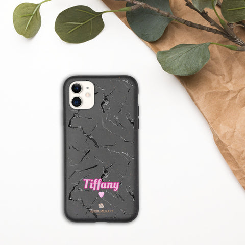 Custom Name Eco-Friendly iPhone Case, Biodegradable Phone Case-Heidi Kimura Art LLC-iPhone 11-Heidi Kimura Art LLC