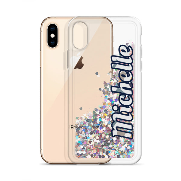 Liquid Glitter Phone Case-Heidi Kimura Art LLC-Pink-iPhone X/XS-Heidi Kimura Art LLC