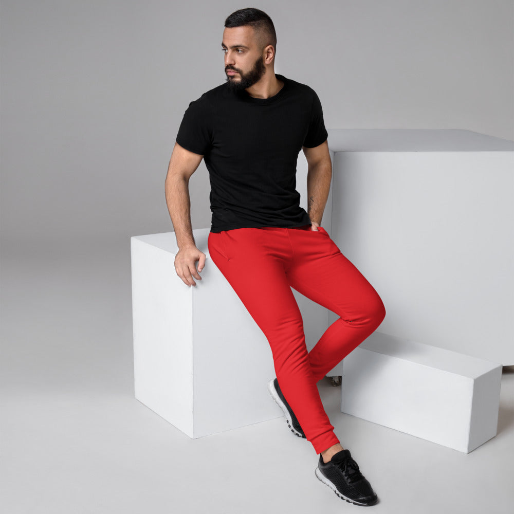 Red Designer Pants for Men