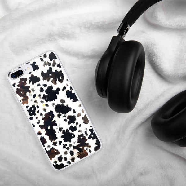 Cow Print iPhone Case, BPA-Free Animal Print Phone Case-Printed in USA/EU-Heidi Kimura Art LLC-Heidi Kimura Art LLC