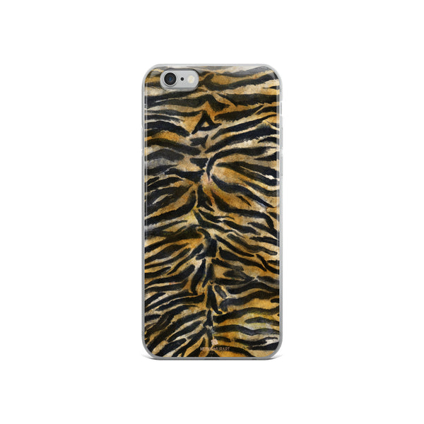 Tiger Stripe Skin Print, iPhone X | XS | XR | XS Max | 8 | 8+ | 7| 7+ |6/6S | 6+/6S+ Case- Made in USA-Phone Case-iPhone 6/6s-Heidi Kimura Art LLC