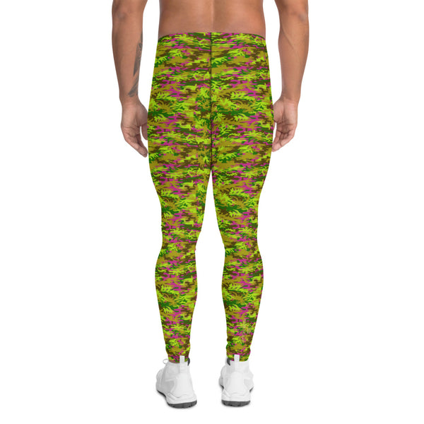 Green Army Camo Leggings for Men Military Camouflage Pattern Print Mid  Waist Workout Pants Perfect for Crossfit, MMA, Running and Yoga - Etsy