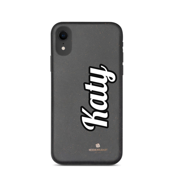 Custom Name Eco-Friendly iPhone Case, Biodegradable Phone Case-Heidi Kimura Art LLC-iPhone XR-Heidi Kimura Art LLC