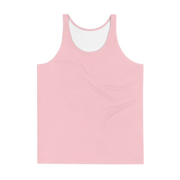Light Ballet Pink Solid Color Premium Unisex Men's or Women's Tank Top-Made in USA-Men's Tank Top-XS-Heidi Kimura Art LLC
