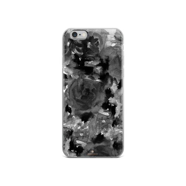 Crow Black Rose Floral, iPhone X | XS | XR | XS Max | 8 | 8+ | 7| 7+ |6/6S | 6+/6S+ Case- Made in USA-Phone Case-iPhone 6/6s-Heidi Kimura Art LLC