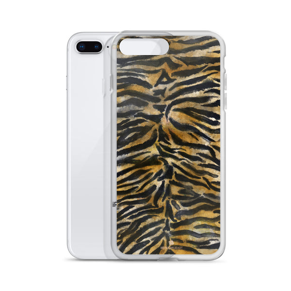Tiger Stripe Skin Print, iPhone X | XS | XR | XS Max | 8 | 8+ | 7| 7+ |6/6S | 6+/6S+ Case- Made in USA-Phone Case-Heidi Kimura Art LLC